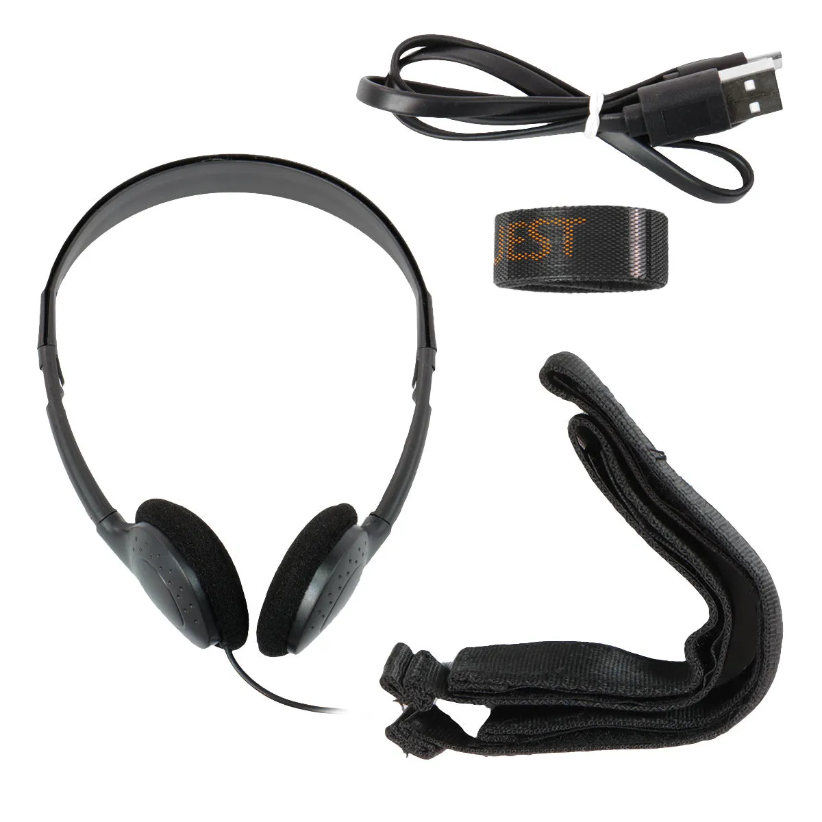 Quest Q40 Metal Detector Pack with 2 Coils, Hat, Wireless HP Pouch and Cover