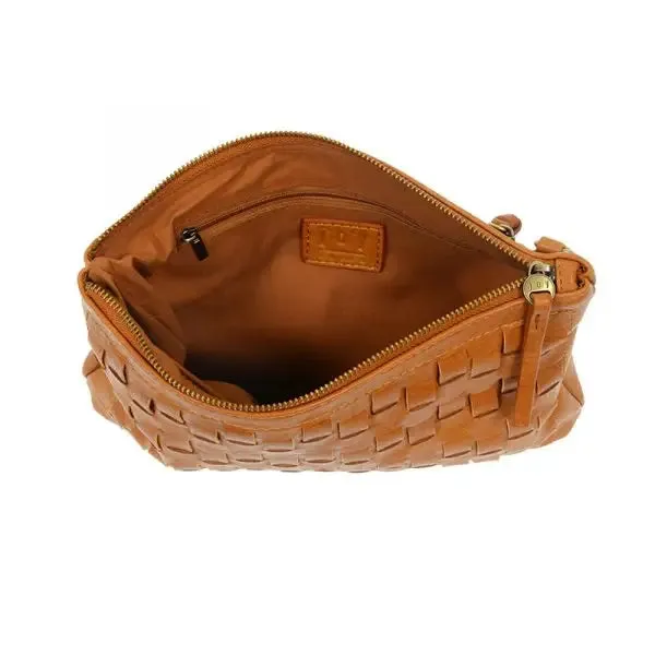 QUINN WOVEN CONVERTIBLE CROSSBODY CLUTCH