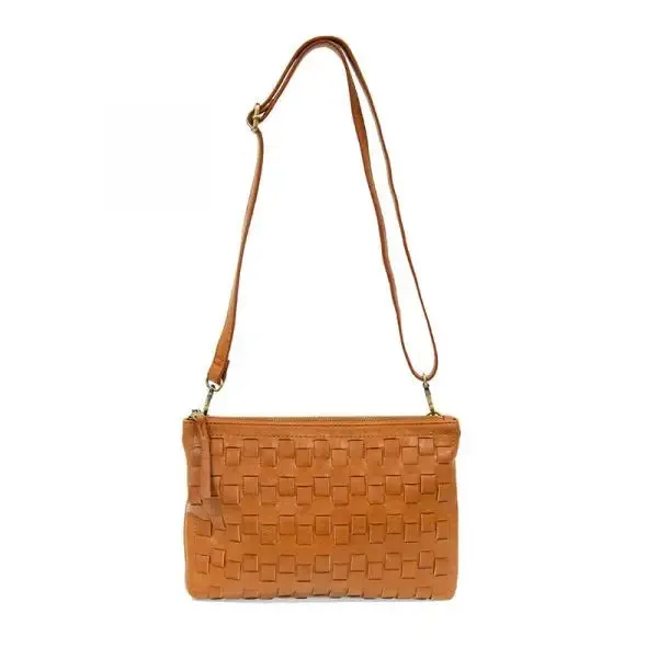 QUINN WOVEN CONVERTIBLE CROSSBODY CLUTCH
