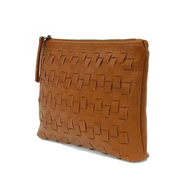 QUINN WOVEN CONVERTIBLE CROSSBODY CLUTCH