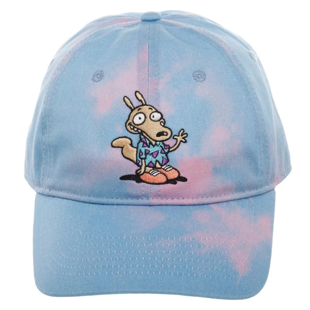Rocko's Modern Life Tie Dye Embroidery Dad Hat