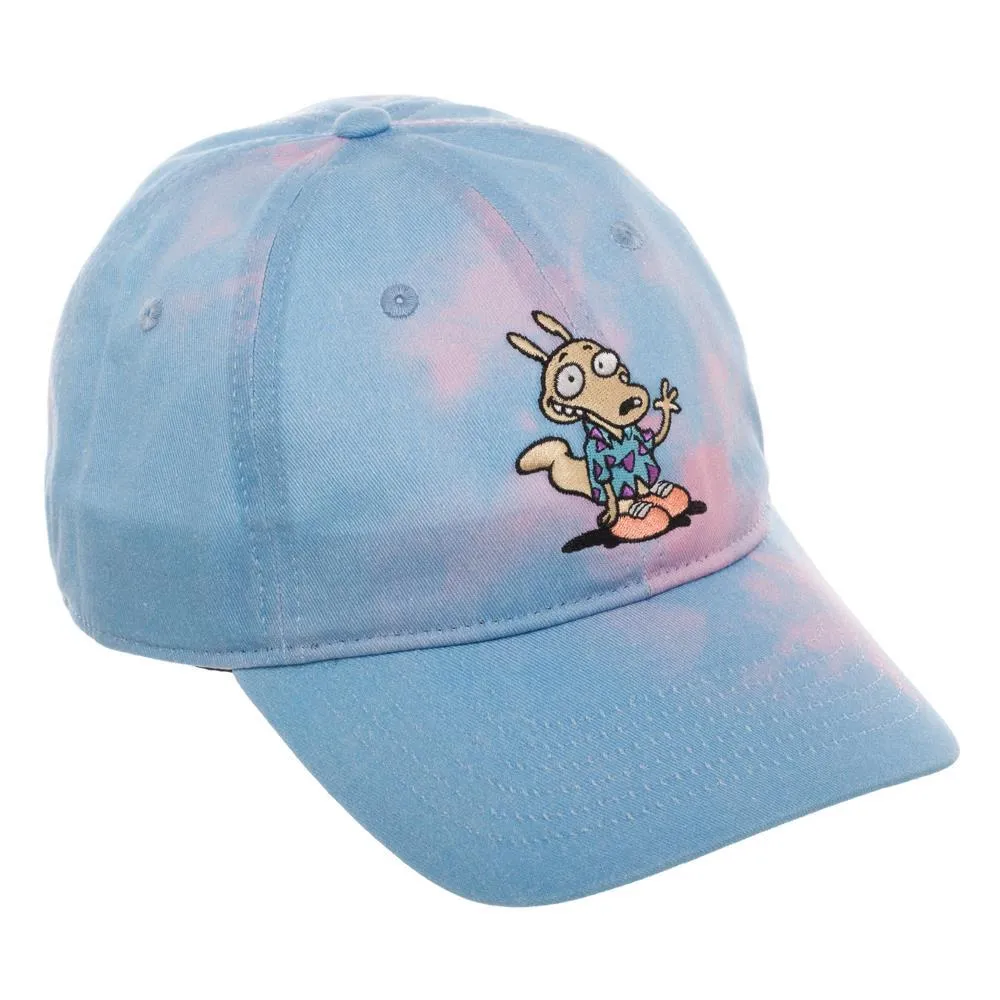 Rocko's Modern Life Tie Dye Embroidery Dad Hat