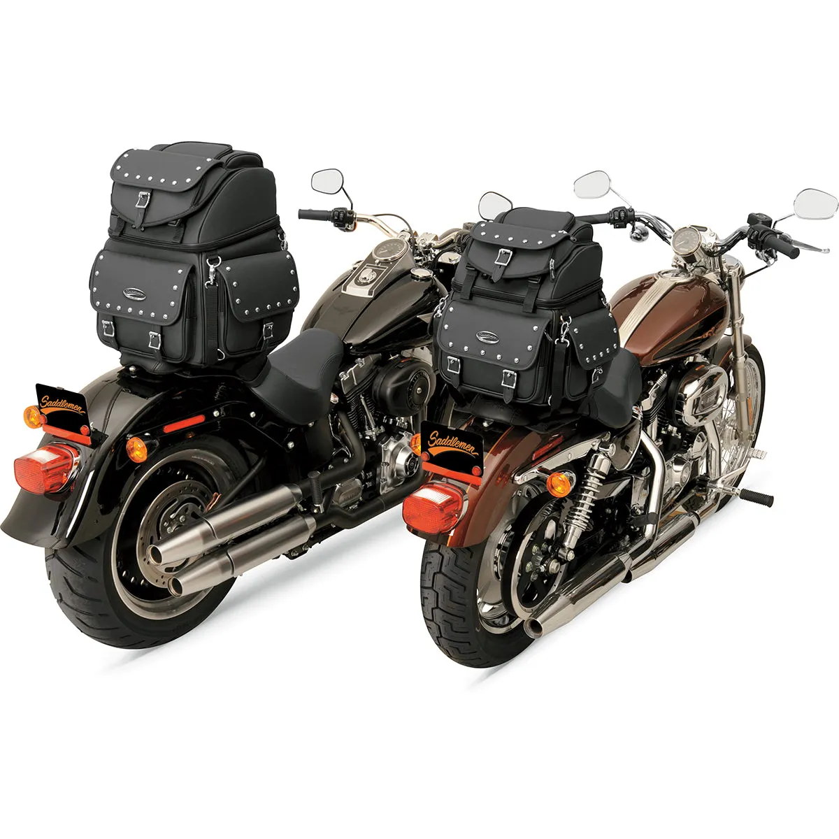 SADDLEMEN BR3400EXS Combination Backrest, Backseat, and Sissy Bar Bag