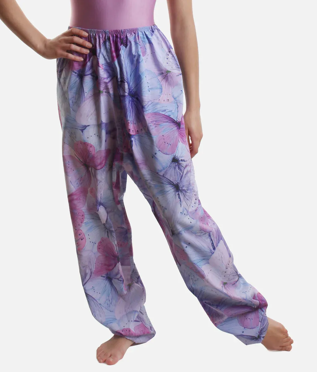 So Danca Child’s Butterfly Print Warm Up Trousers