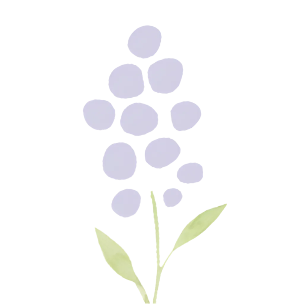 Soft Loaf Pouch – Lavender Field