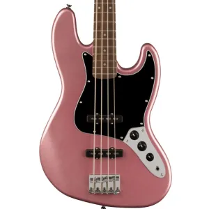 Squier Affinity Jazz Bass, Burgundy Mist