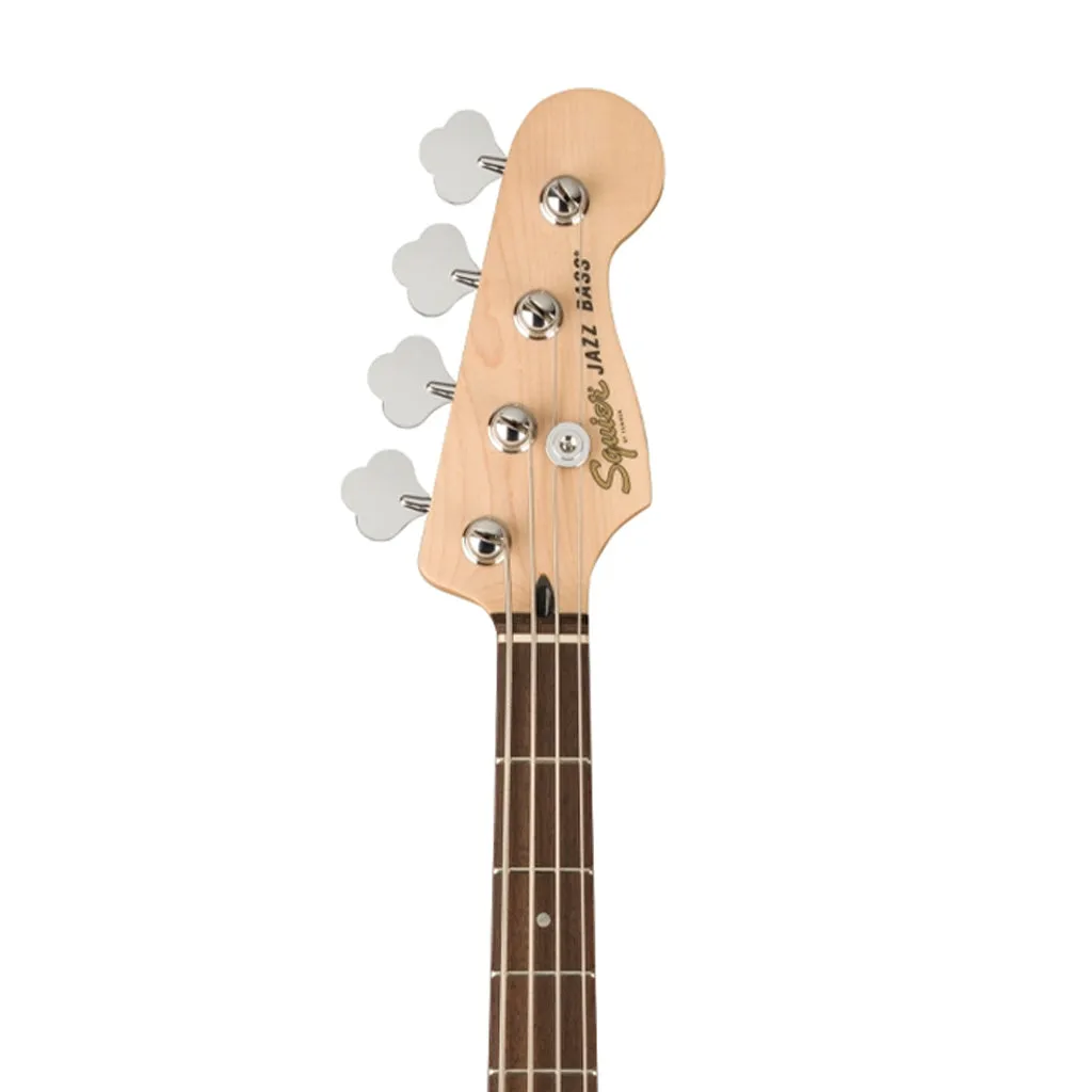 Squier Affinity Series Jazz Bass Guitar, Laurel FB, Charcoal Frost Metallic