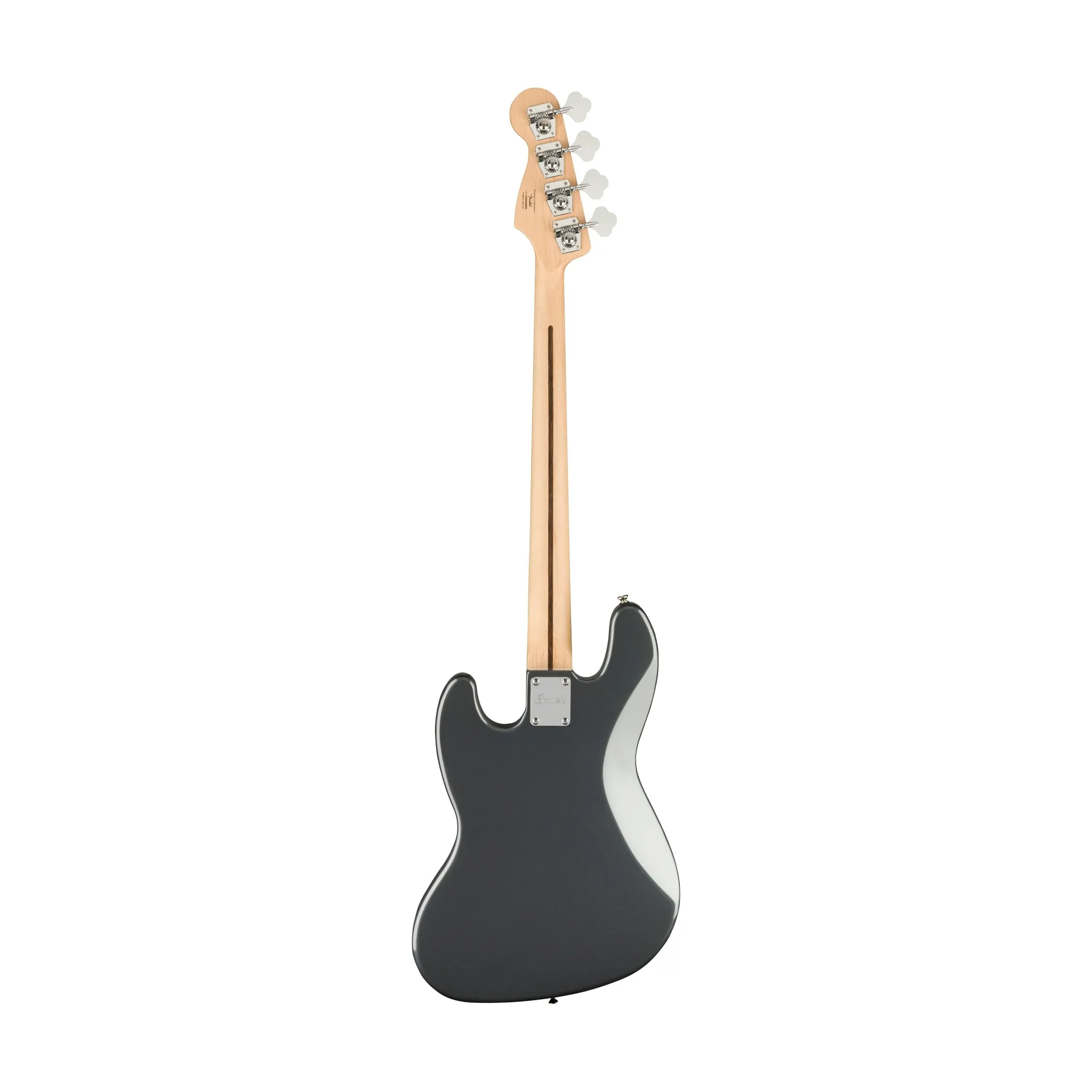 Squier Affinity Series Jazz Bass Guitar, Laurel FB, Charcoal Frost Metallic