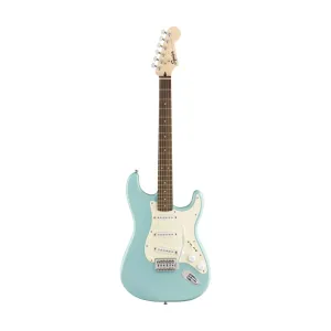 Squier Bullet Stratocaster Electric Guitar w/Tremolo, Laurel FB, Tropical Turquoise