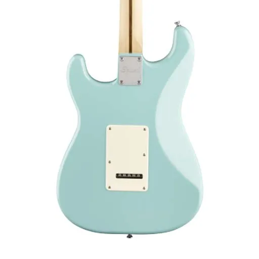 Squier Bullet Stratocaster Electric Guitar w/Tremolo, Laurel FB, Tropical Turquoise
