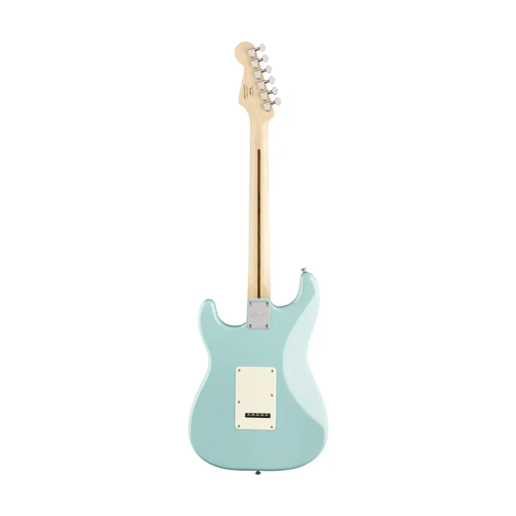 Squier Bullet Stratocaster Electric Guitar w/Tremolo, Laurel FB, Tropical Turquoise