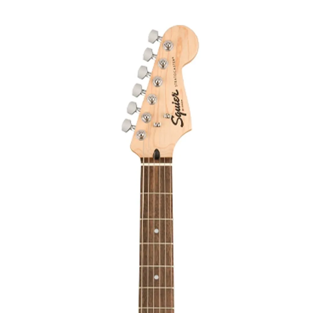 Squier Bullet Stratocaster Electric Guitar w/Tremolo, Laurel FB, Tropical Turquoise