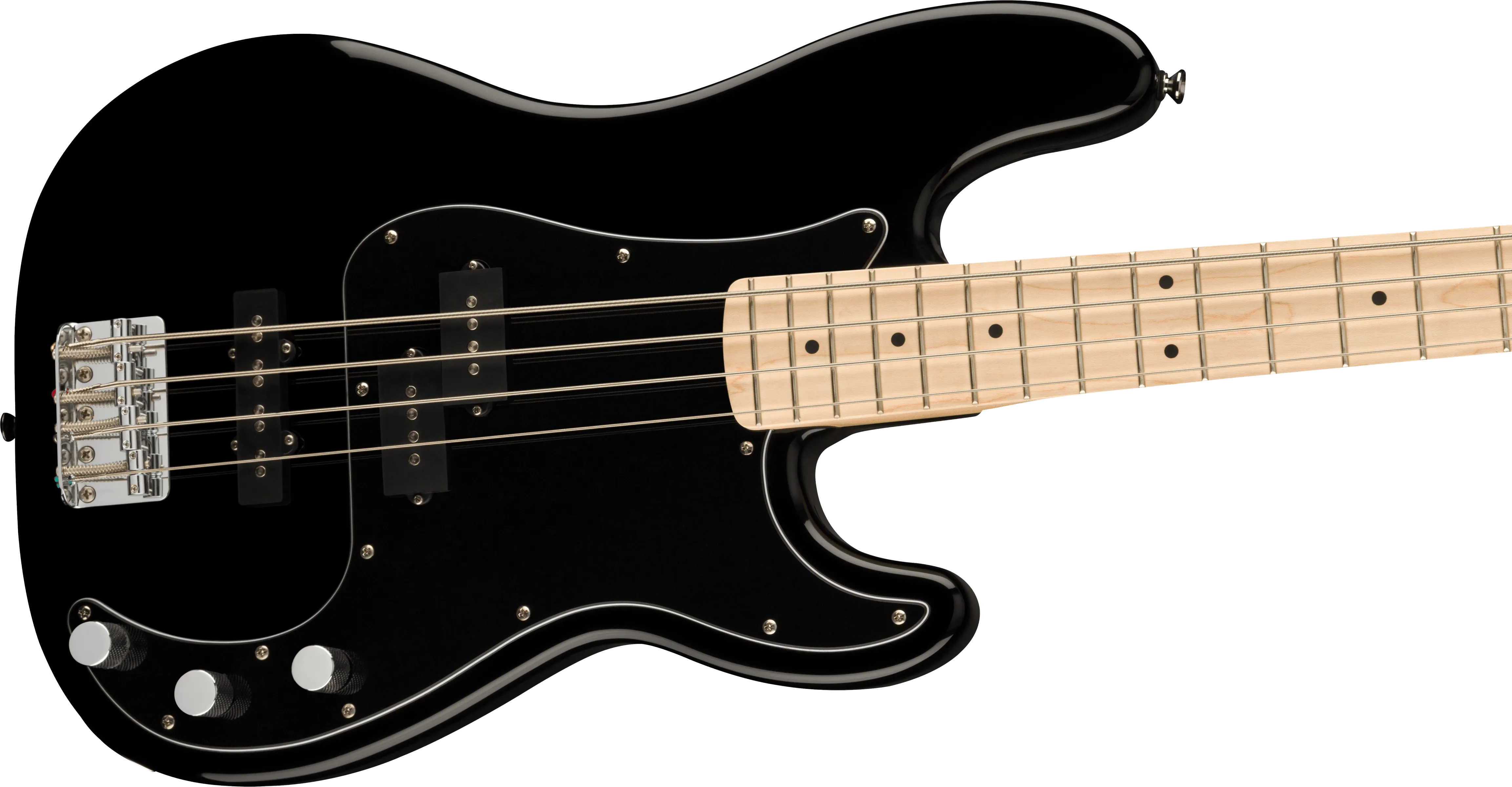Squier by Fender Affinity Series Precision Bass PJ, Maple Fingerboard, Black