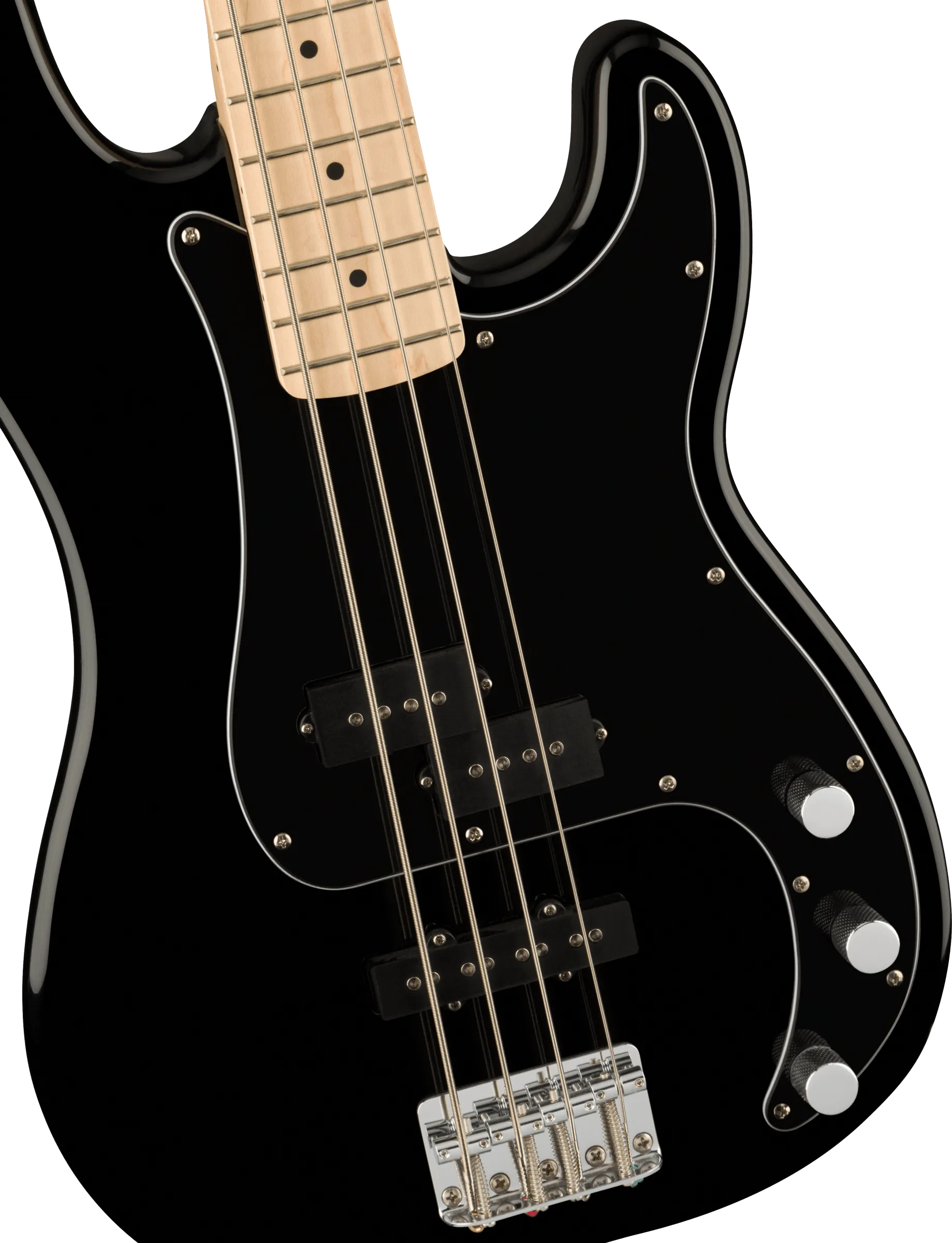Squier by Fender Affinity Series Precision Bass PJ, Maple Fingerboard, Black