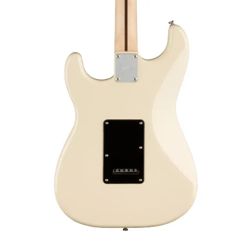 Squier FSR Affinity Series Stratocaster HSS Electric Guitar, Laurel FB, Olympic White