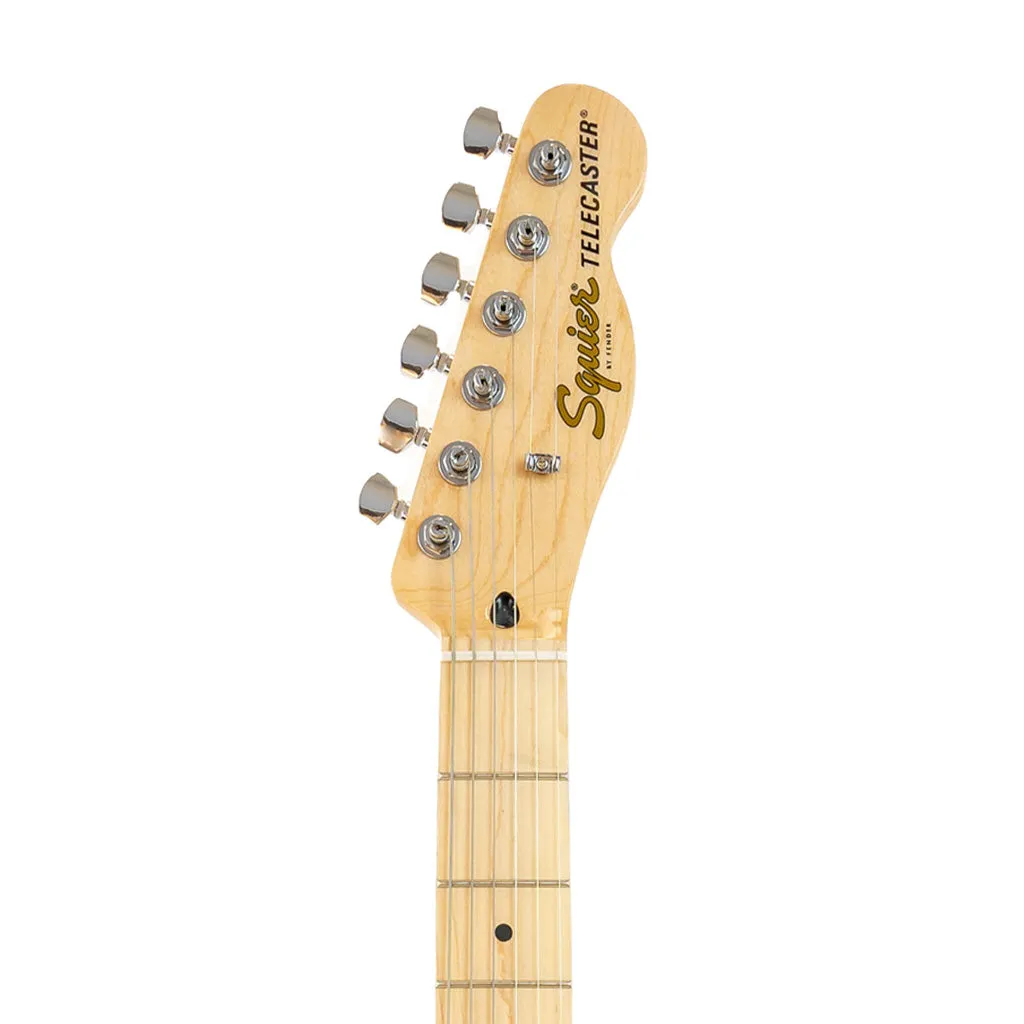 Squier FSR Affinity Series Telecaster Electric Guitar, Maple FB, Surf Green