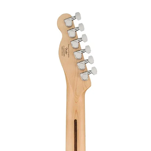 Squier FSR Bullet Telecaster Electric Guitar, Maple FB, Black