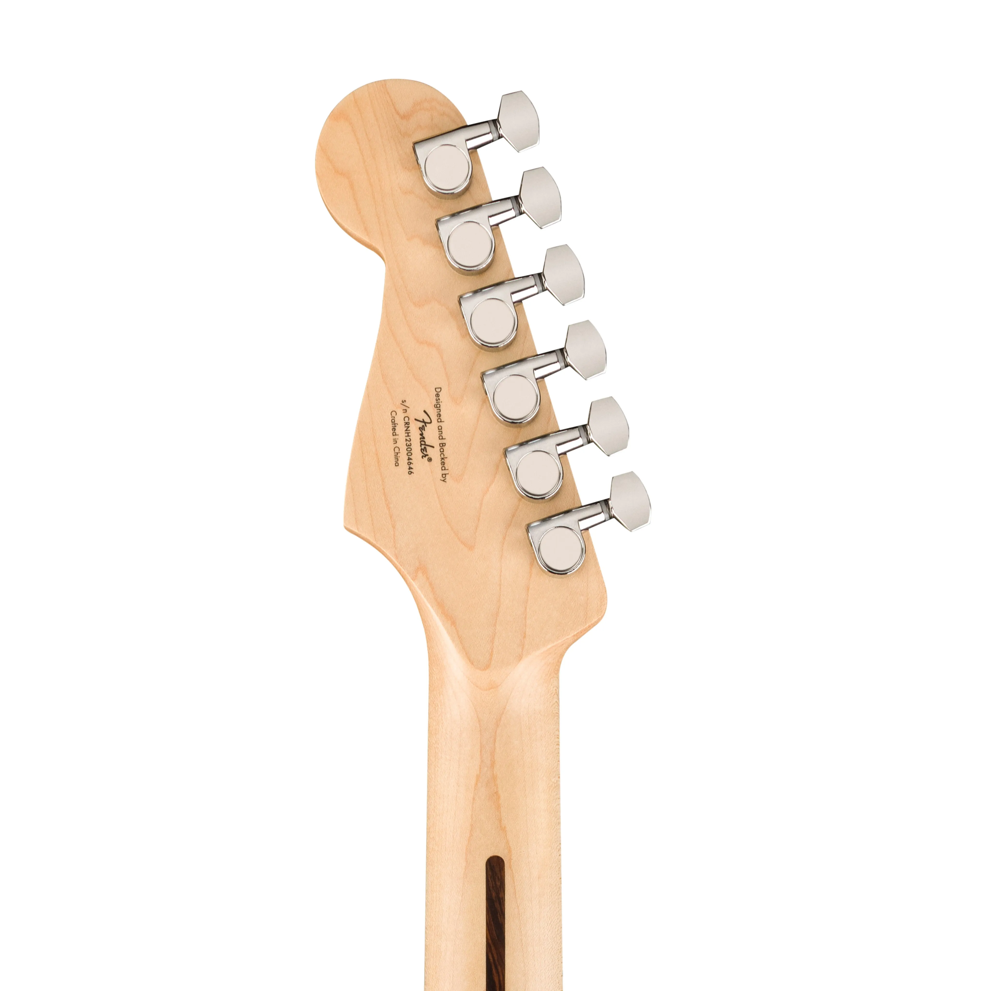 Squier FSR Sonic Stratocaster HSS Electric Guitar w/White Pickguard, Maple FB, Tropical Turquoise