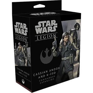 Star Wars Legion: Cassian Andor and K-2SO Commander Expansion