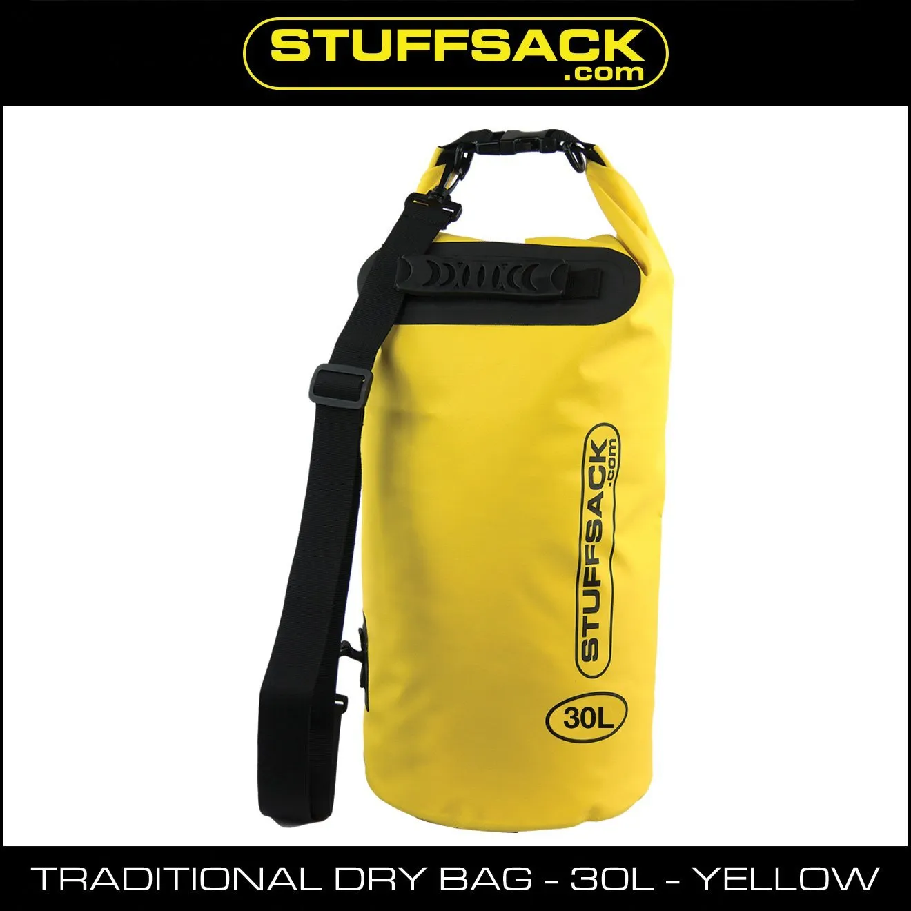 STUFFSACK Traditional Dry Bag - 30L Yellow