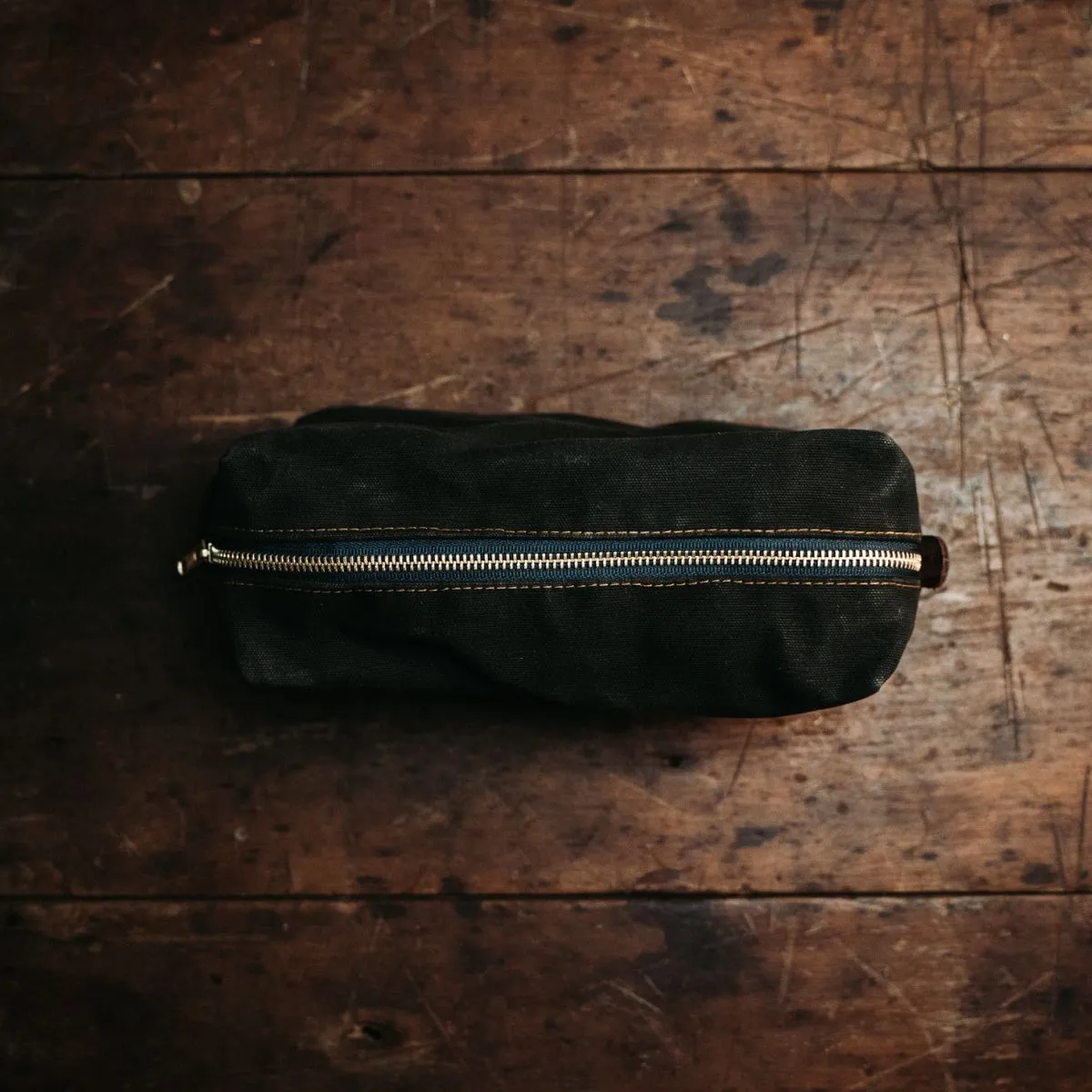 Sturdy Brothers Duck Canvas Dopp Kit - Forest Green