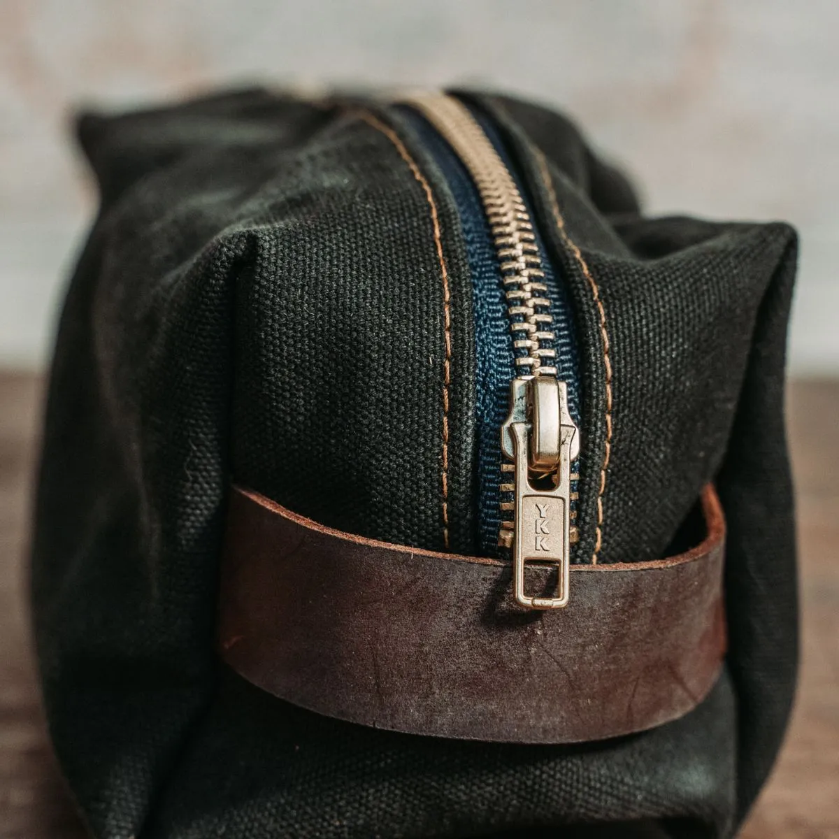 Sturdy Brothers Duck Canvas Dopp Kit - Forest Green