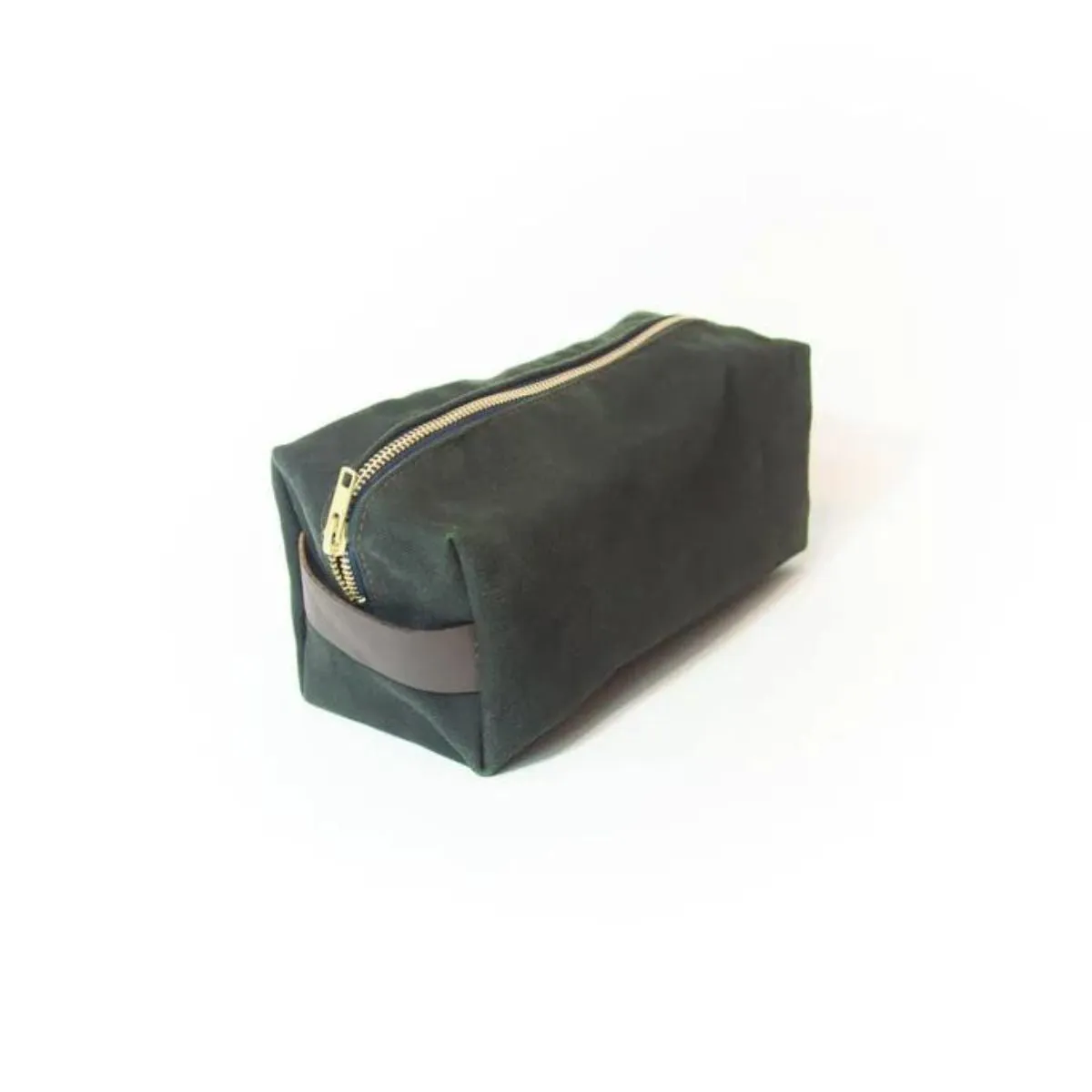 Sturdy Brothers Duck Canvas Dopp Kit - Forest Green