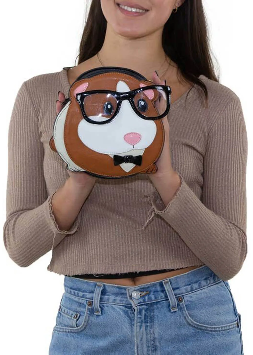 Succubus Bags Nerdy Guinea Pig Shoulderbag