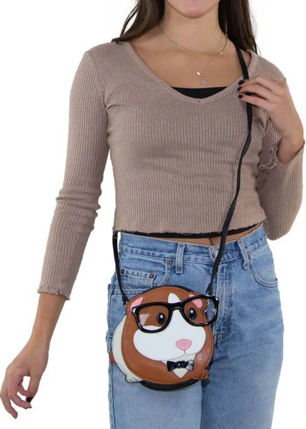 Succubus Bags Nerdy Guinea Pig Shoulderbag