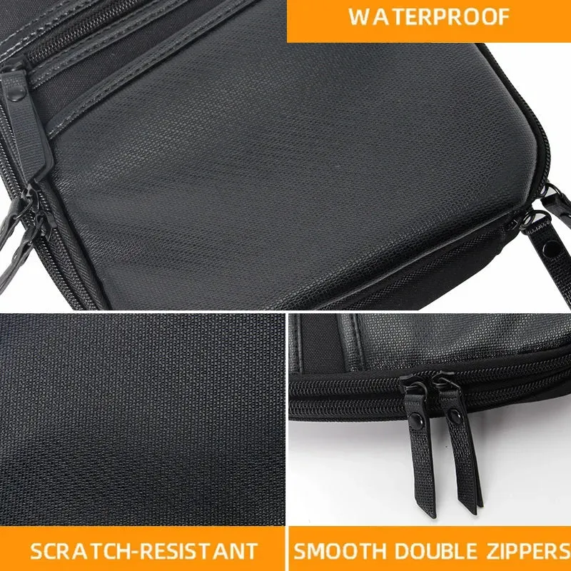 Tactical Gun Pouch Concealed Portable Carry Pistol Case PU Waterproof Fanny Pack Waist Firearm Bag Handgun Air Gun Storage Bag