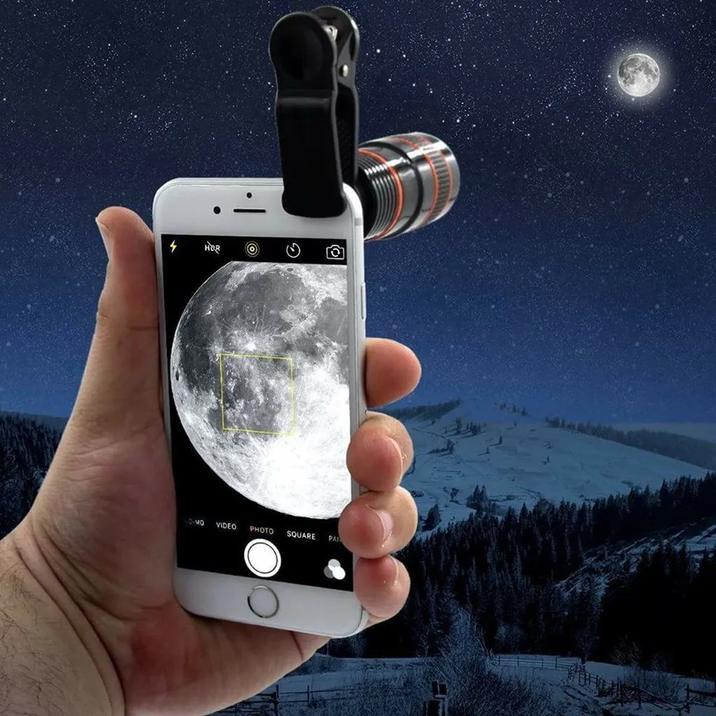 Telescope Camera Lens (12X) | Phone Accessories