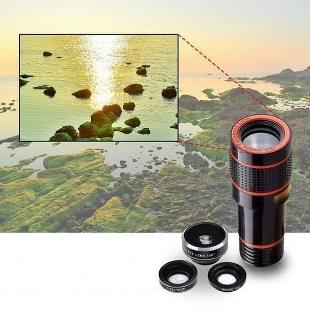 Telescope Camera Lens (12X) | Phone Accessories