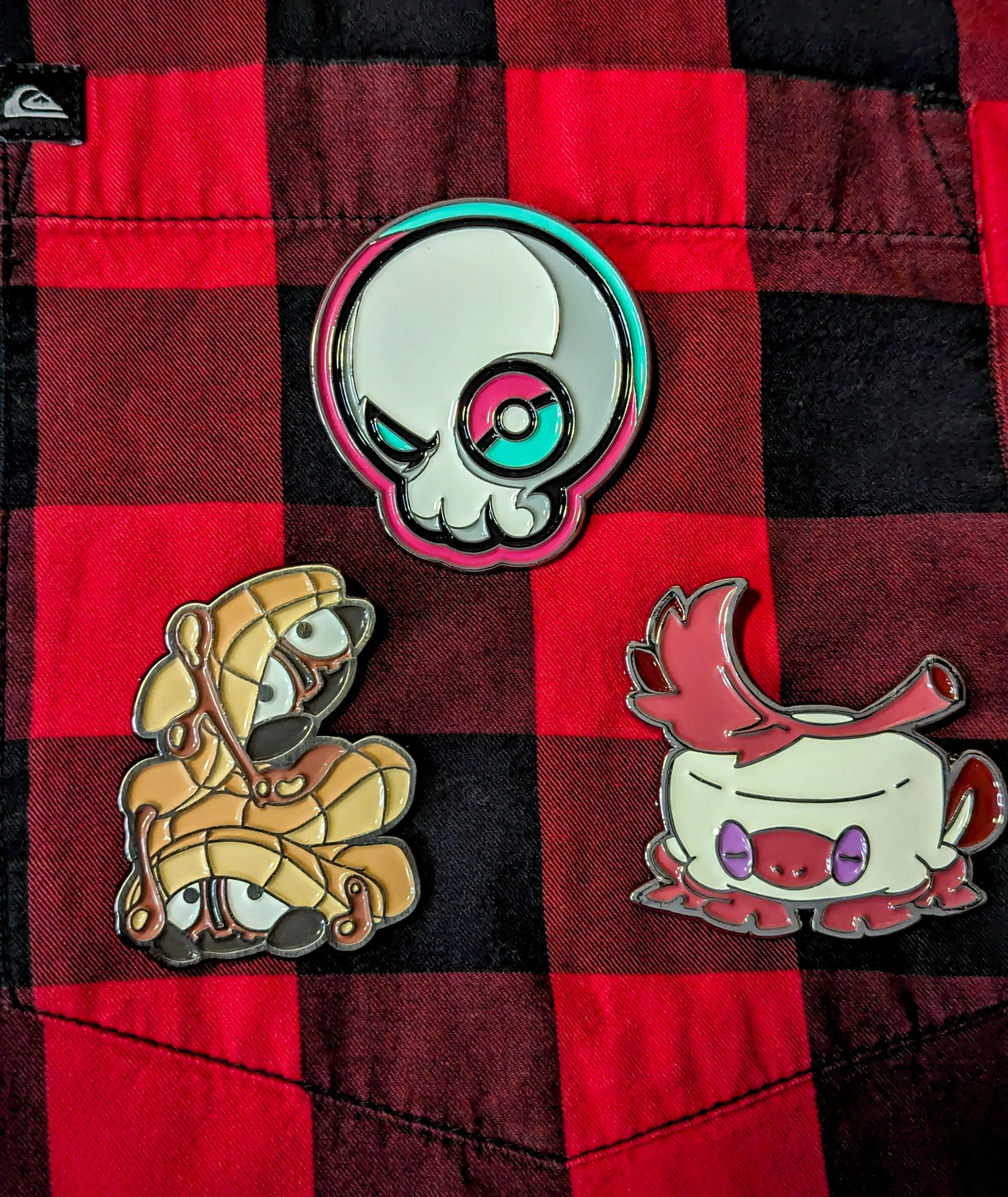 Tofrug | Lockemon Series | Enamel Metal Pin Packs