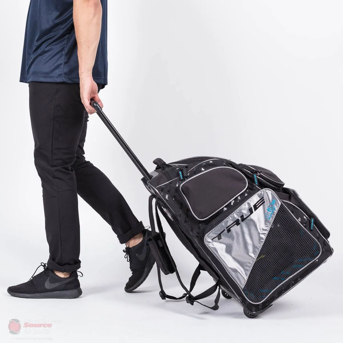 TRUE Senior Backpack Wheel Hockey Bag