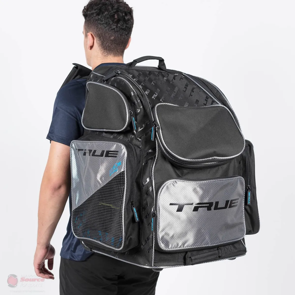 TRUE Senior Backpack Wheel Hockey Bag