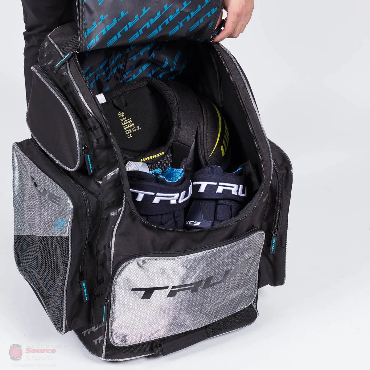 TRUE Senior Backpack Wheel Hockey Bag