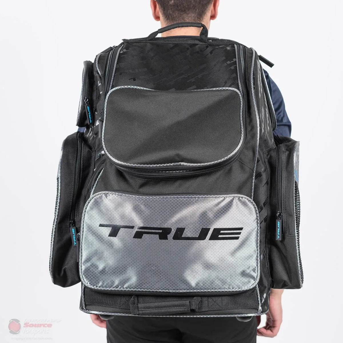 TRUE Senior Backpack Wheel Hockey Bag
