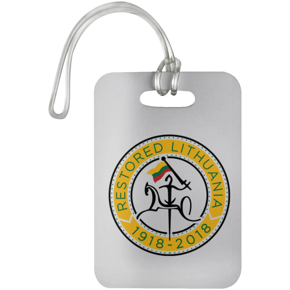 Vytis Restored - Luggage Bag Tag