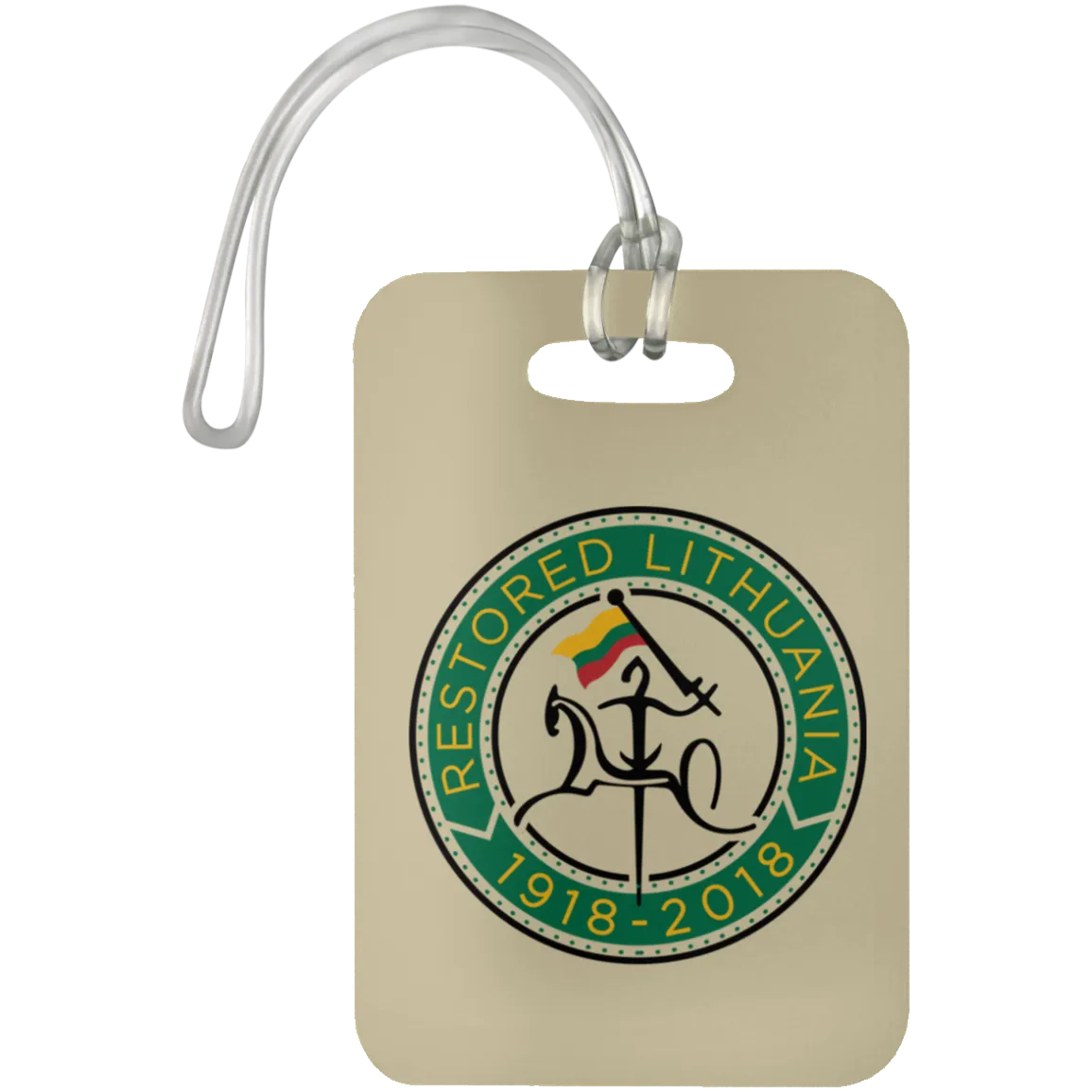 Vytis Restored - Luggage Bag Tag