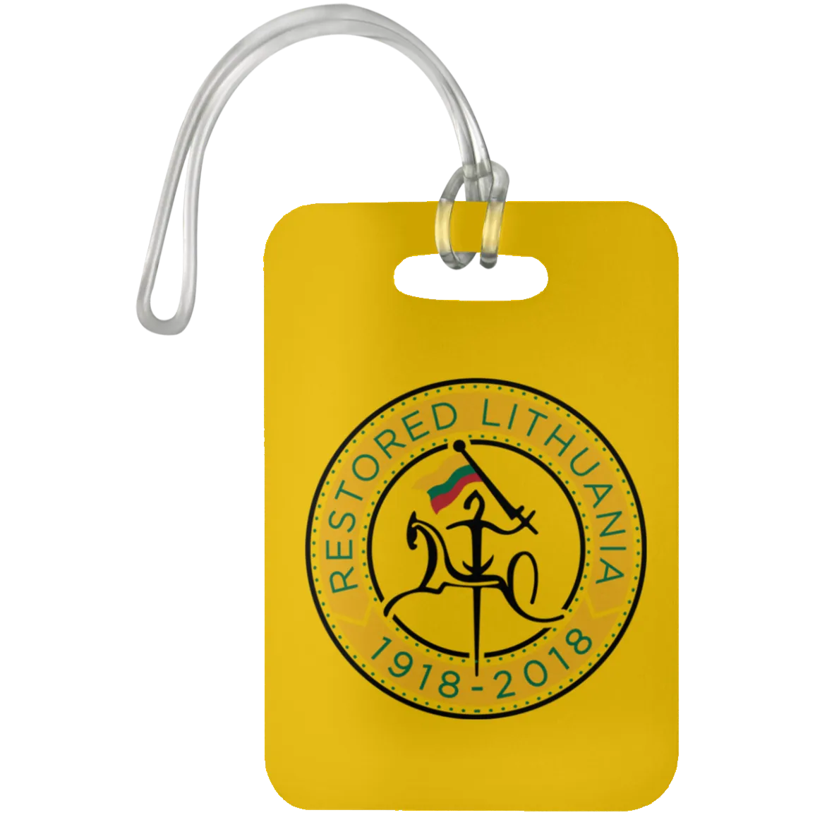 Vytis Restored - Luggage Bag Tag