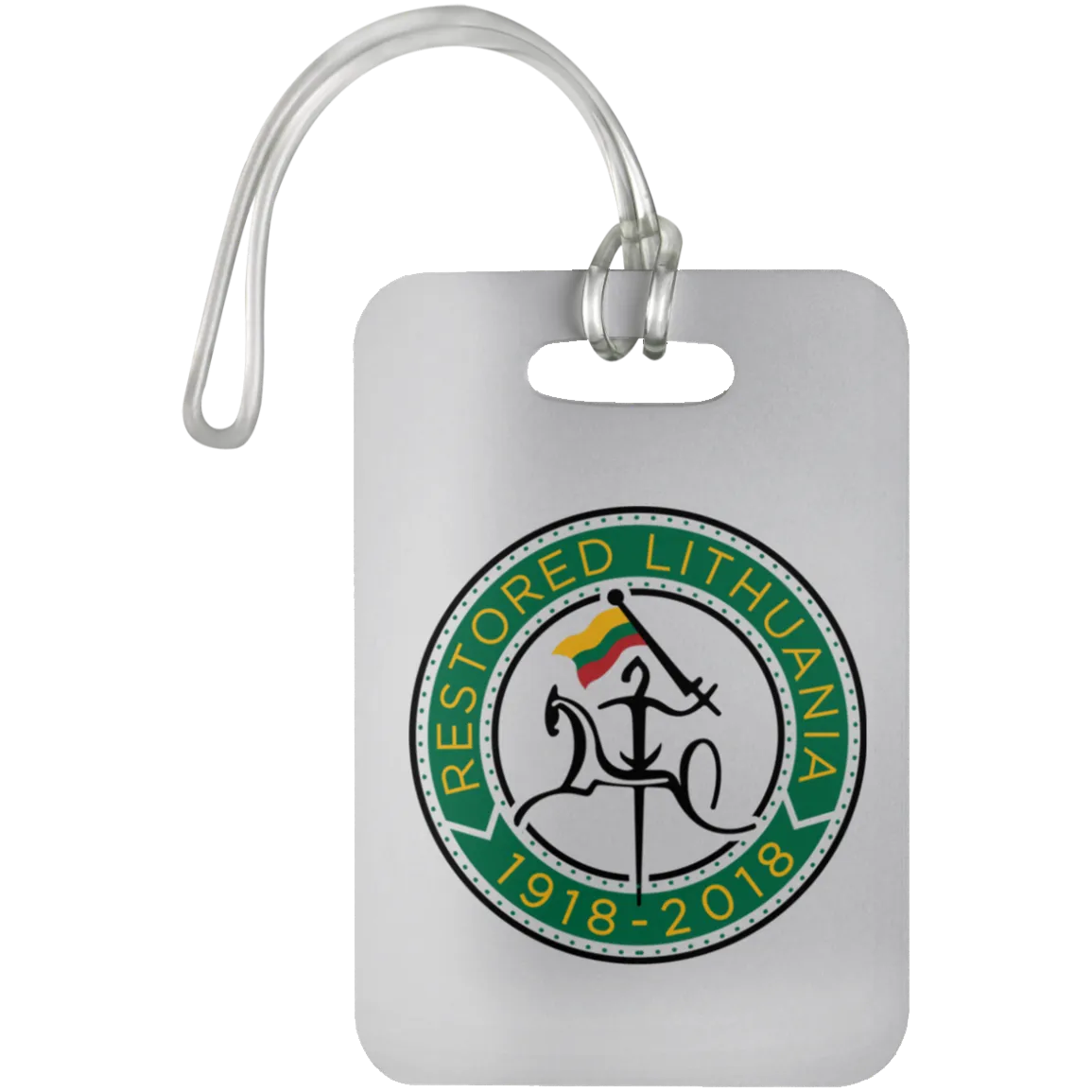 Vytis Restored - Luggage Bag Tag