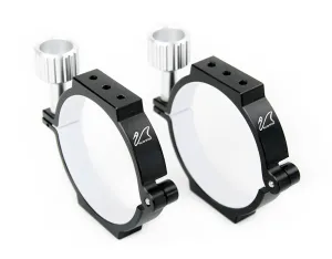 William Optics 90mm Mounting Rings - M-M80R-B
