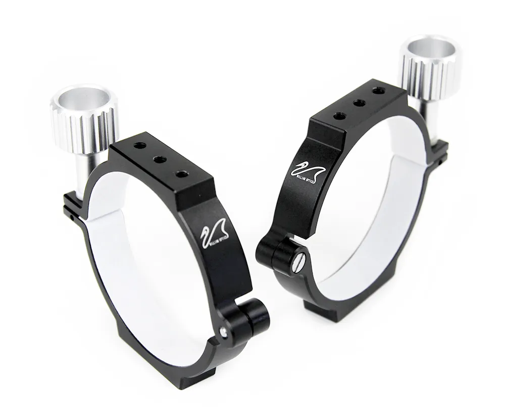 William Optics 90mm Mounting Rings - M-M80R-B