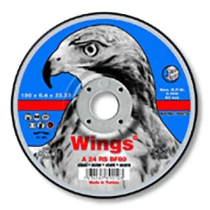 Wings Depressed Metal Cutting Discs (VARIOUS SIZES)