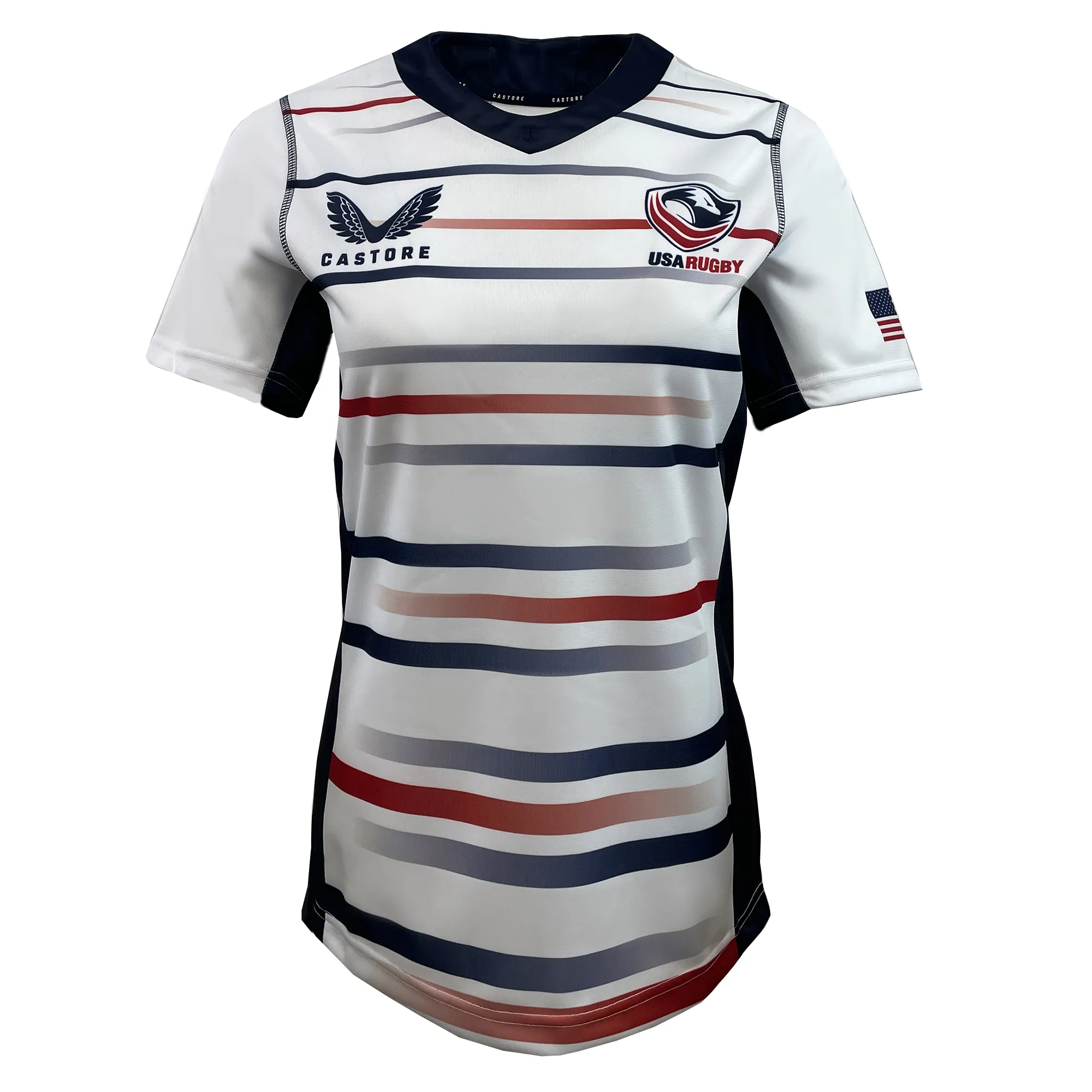 Women's USA Rugby Pro Home Jersey by Castore