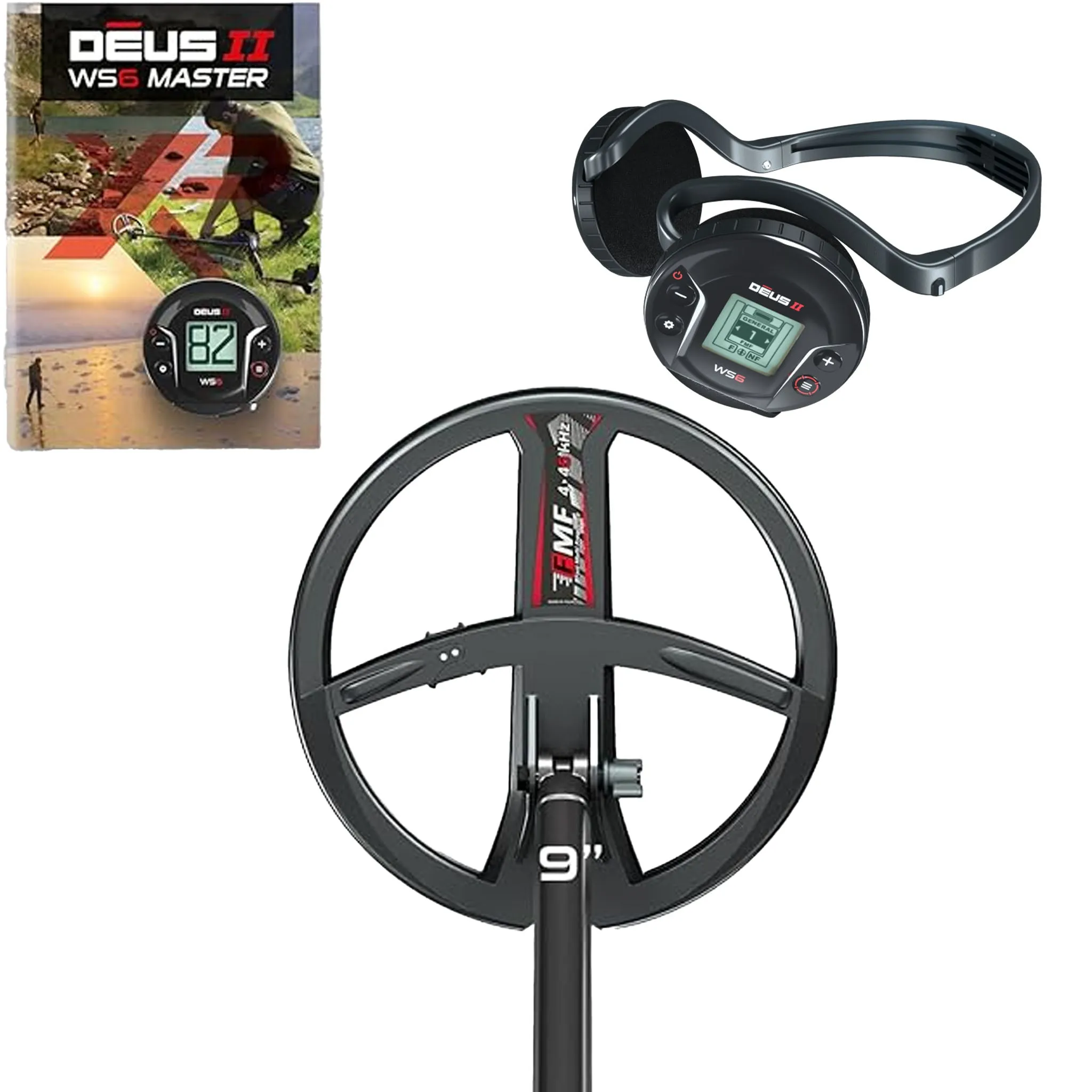 XP DEUS  & ORX Conversion Pack with 9" Coil  Limited Edition