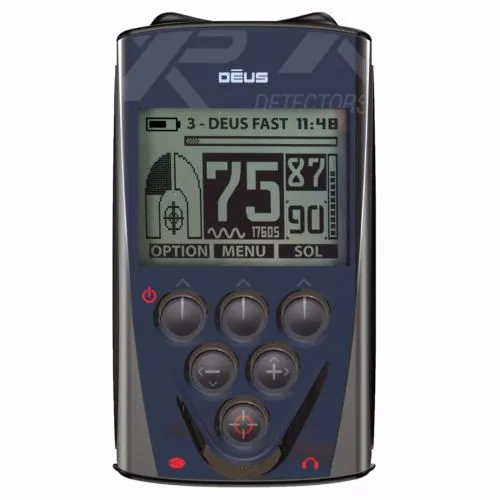 XP Deus Detector w/ MI-6 Pinpointer, Remote, 11” X35 Coil