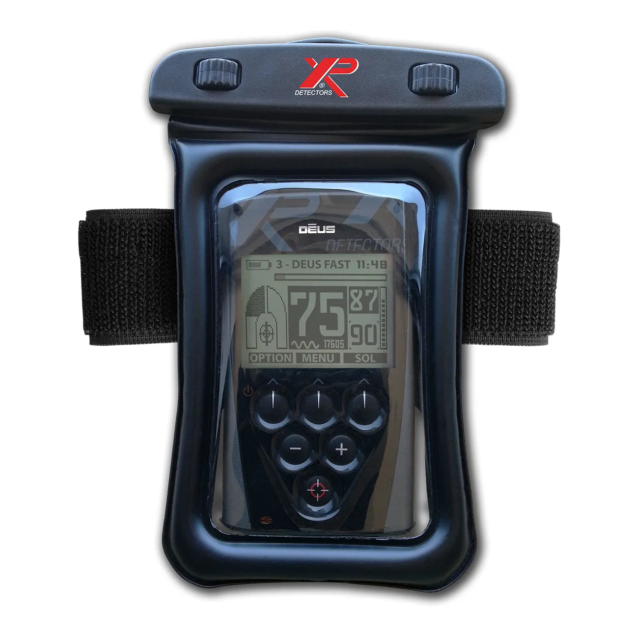 XP Deus Metal Detector w/ WS5 Headphones, Remote, 11” X35 Coil & Waterproof Kit