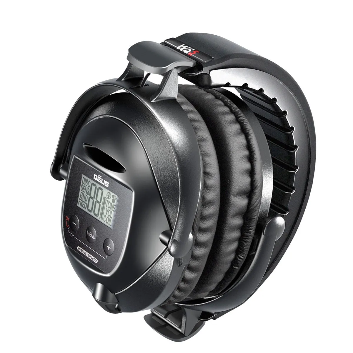 XP Deus Metal Detector w/ WS5 Wireless Headphones, Remote, 11” X35 Search Coil