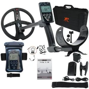 XP Deus Metal Detector with Remote, 9" X35 Coil and Waterproof Kit